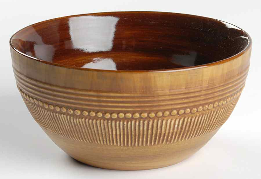 Honey Bark Soup/Cereal Bowl by Joseph Abboud-1