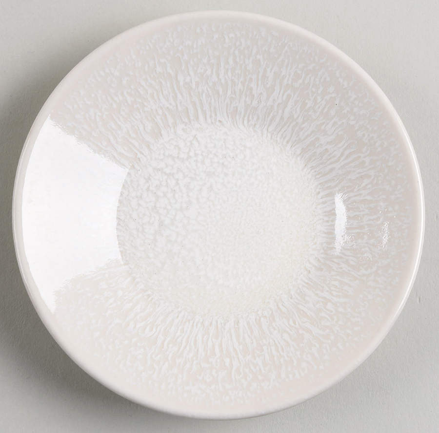 Vuelta White Pearl Bread & Butter Plate by Jars-France-1