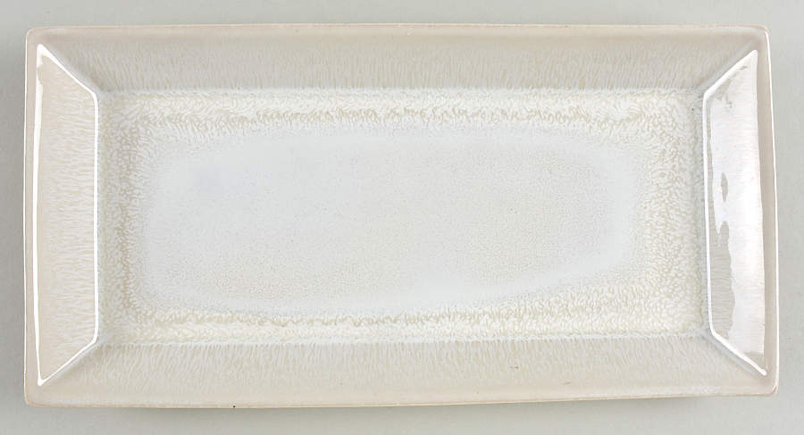 Vuelta White Pearl 12" Rectangular Tray by Jars-France-1
