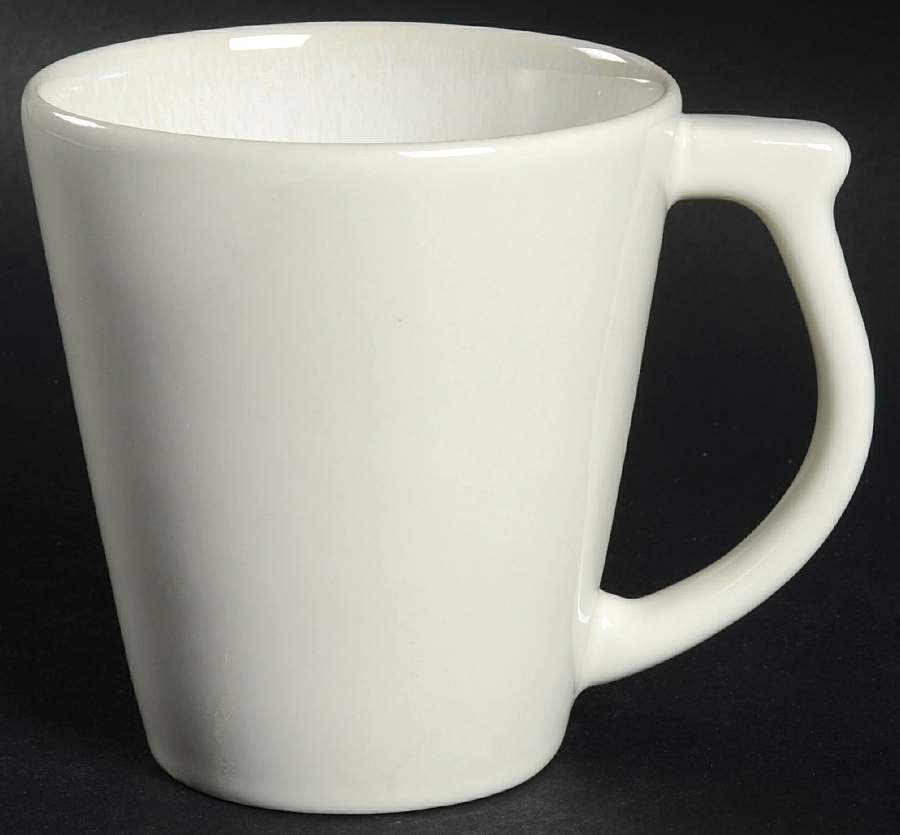 Vuelta White Pearl Mug by Jars-France-1