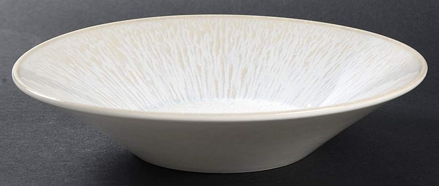 Vuelta White Pearl Large Coupe Soup Bowl by Jars-France-1