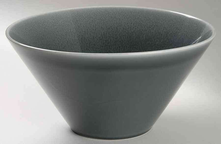Vuelta Gray Silex 9" Round Vegetable Bowl by Jars-France-1