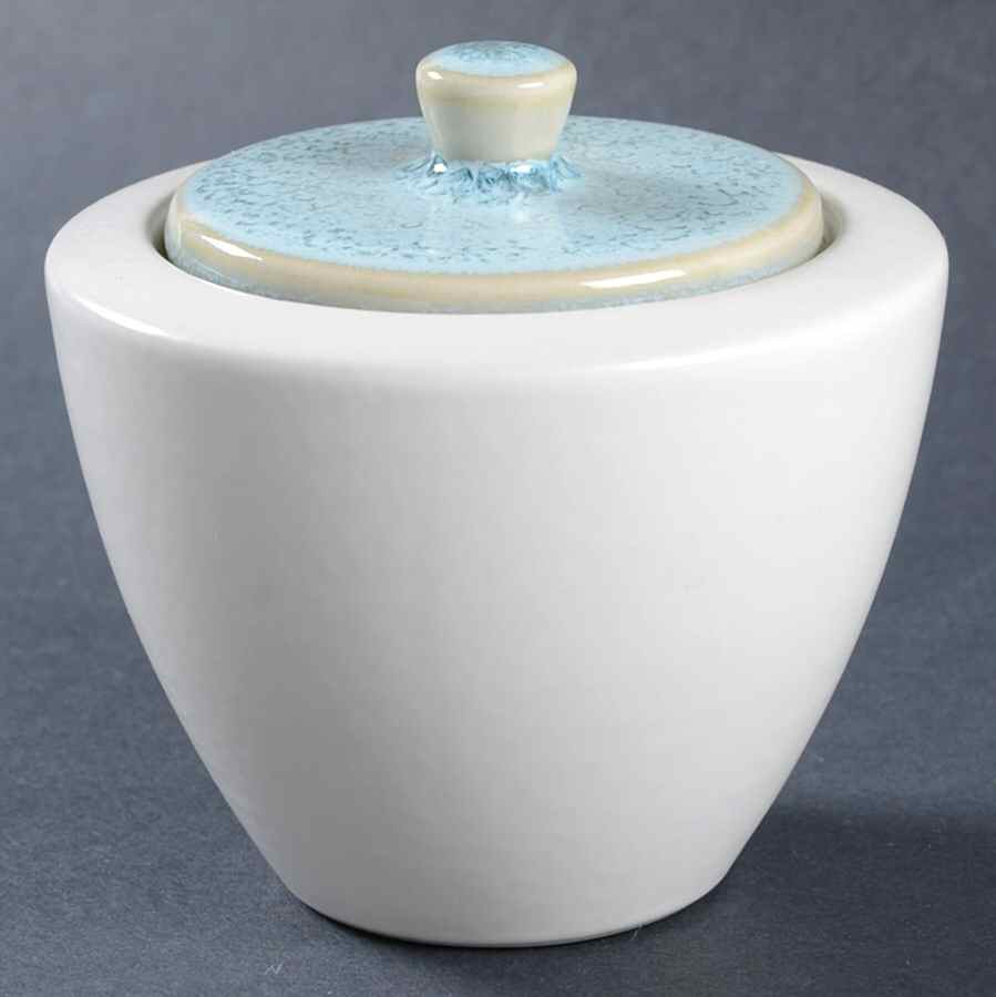 Vuelta Ocean Blue Sugar Bowl & Lid by Jars-France-1