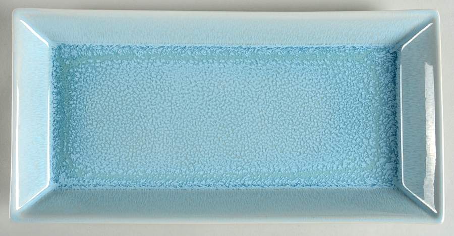 Vuelta Ocean Blue 12" Rectangular Tray by Jars-France-1