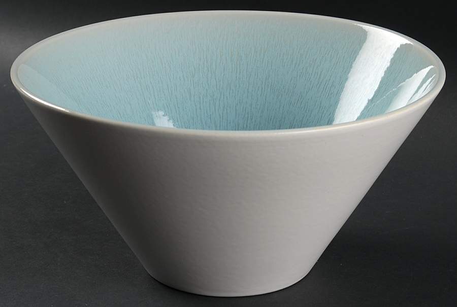 Vuelta Ocean Blue 9" Round Vegetable Bowl by Jars-France-1