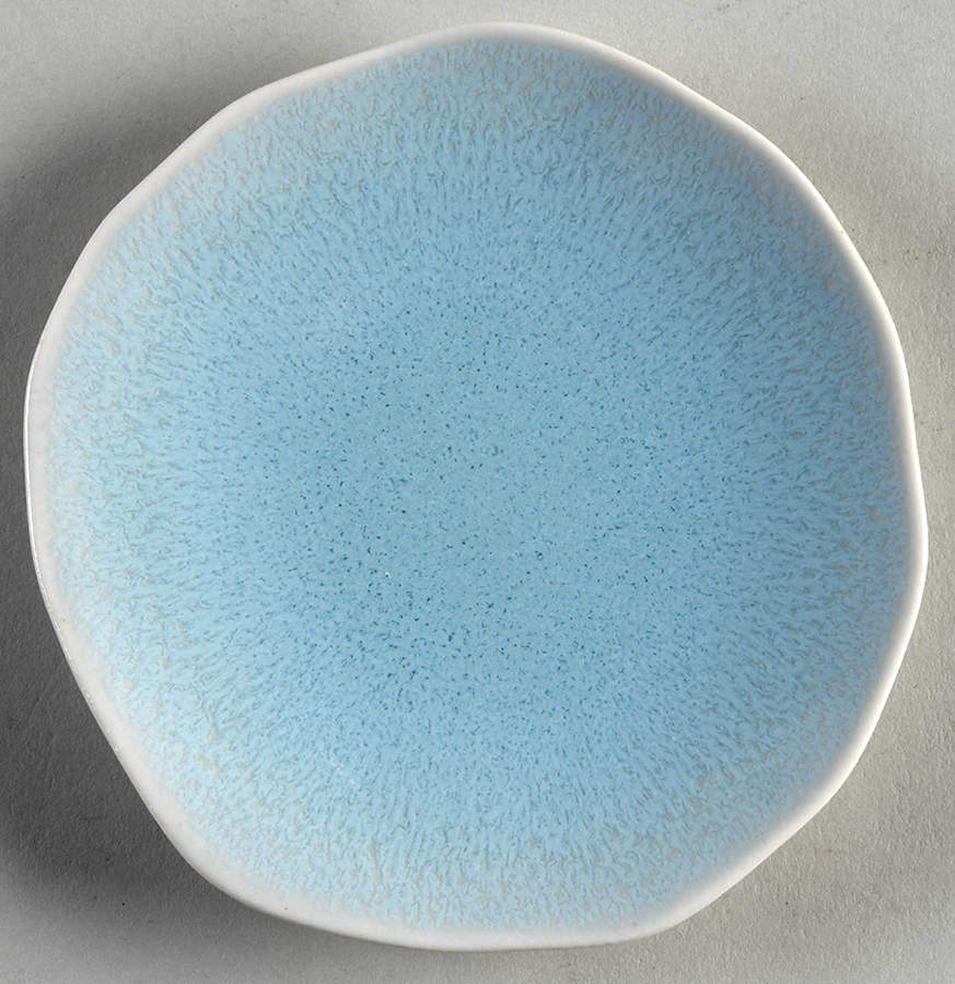 Plume Ocean Blue Bread & Butter Plate by Jars-France-1