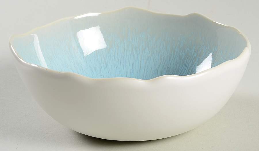 Plume Ocean Blue Fruit/Dessert (Sauce) Bowl by Jars-France-1
