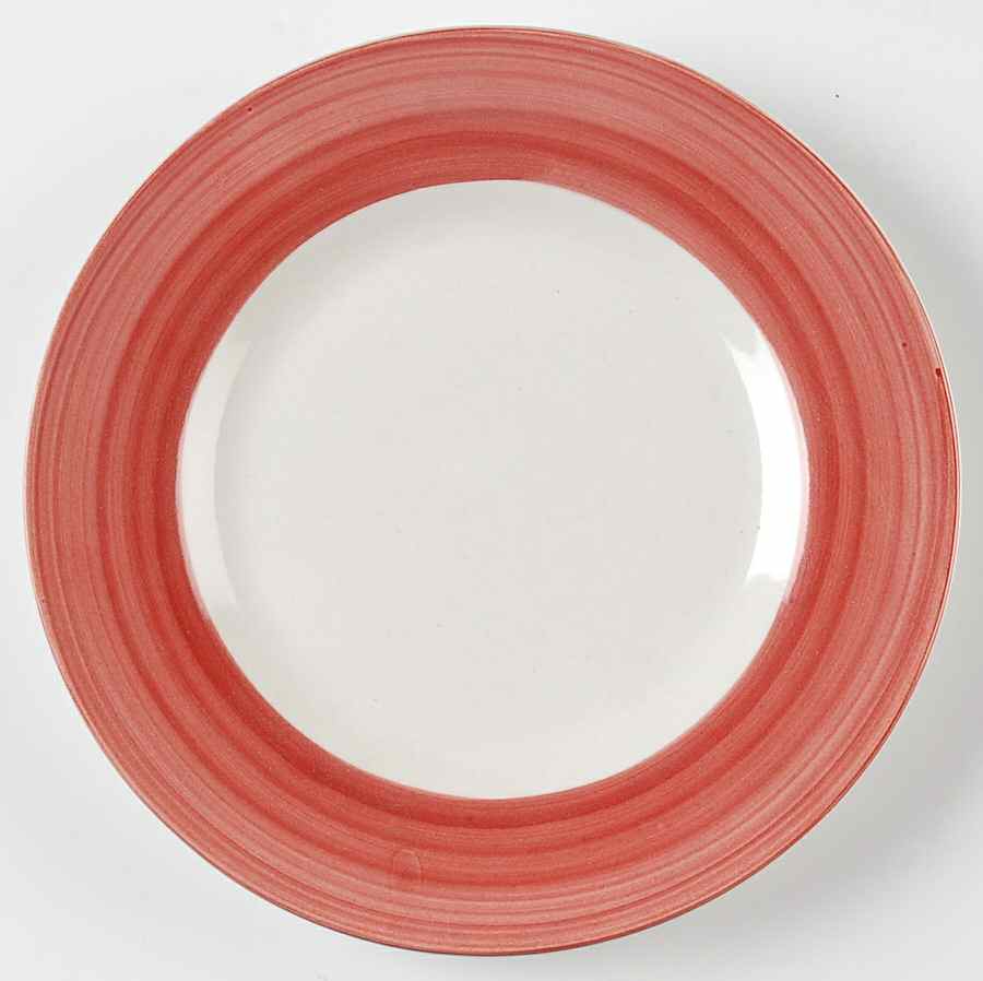Color Strokes Red Salad Plate by JCPenney-1