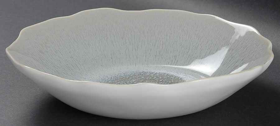 Plume Sky Gray Coupe Soup Bowl by Jars-France-1