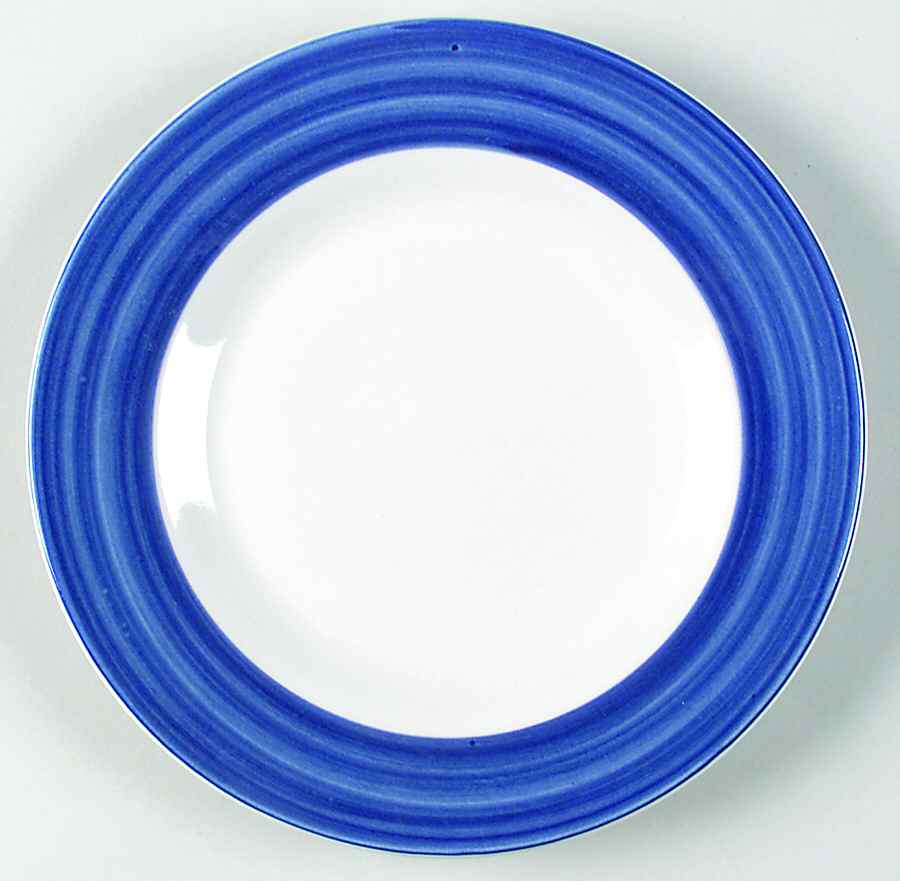 Color Strokes Blue Salad Plate by JCPenney-1