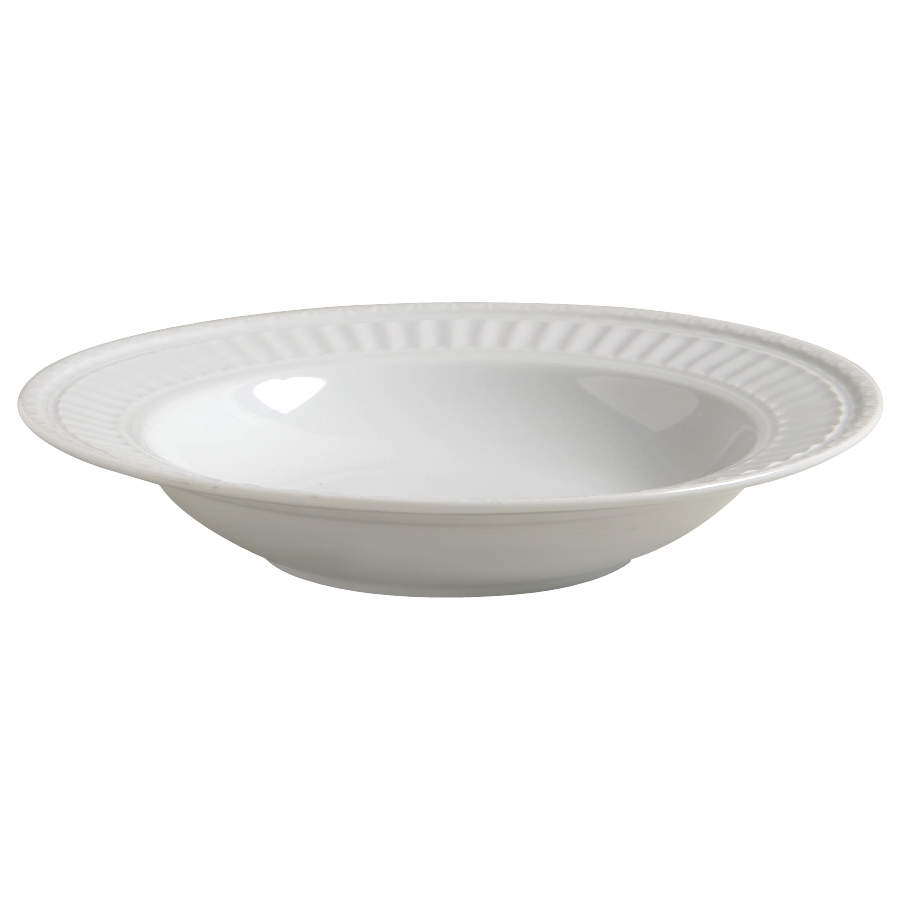Italiana White Soup/Cereal Bowl by JCPenney-1