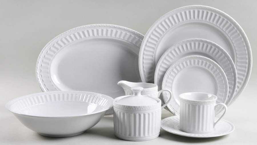 Italiana White 45 Piece Starter Set by JCPenney-1
