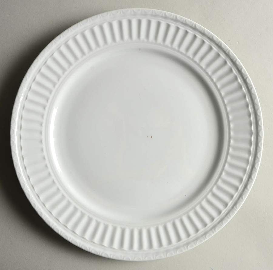 Italiana White Dinner Plate by JCPenney-1