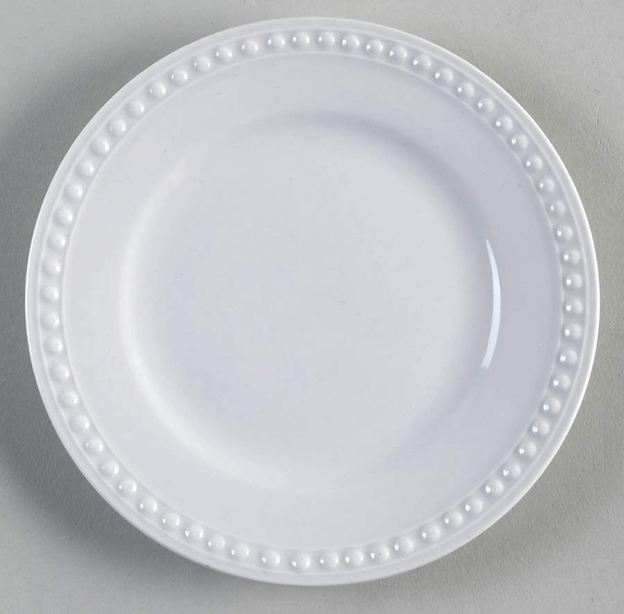 Elegant Pearl White Bread & Butter Plate by JCPenney-1