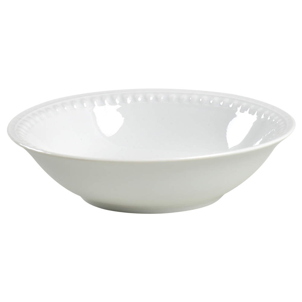 Elegant Pearl White Soup/Cereal Bowl by JCPenney-1
