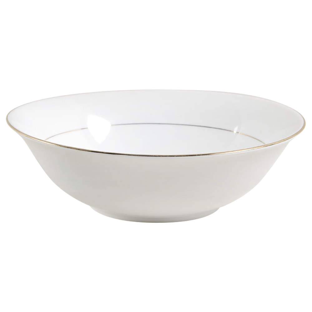 Gold Band 9" Round Vegetable Bowl by JCPenney-1