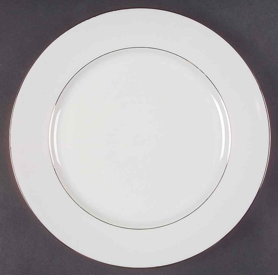 Gold Band Dinner Plate by JCPenney-1
