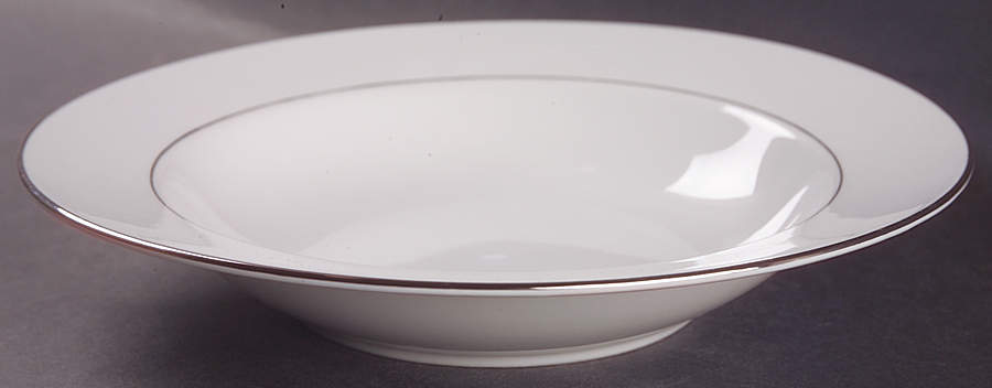Platinum Band Soup/Cereal Bowl by JCPenney-1