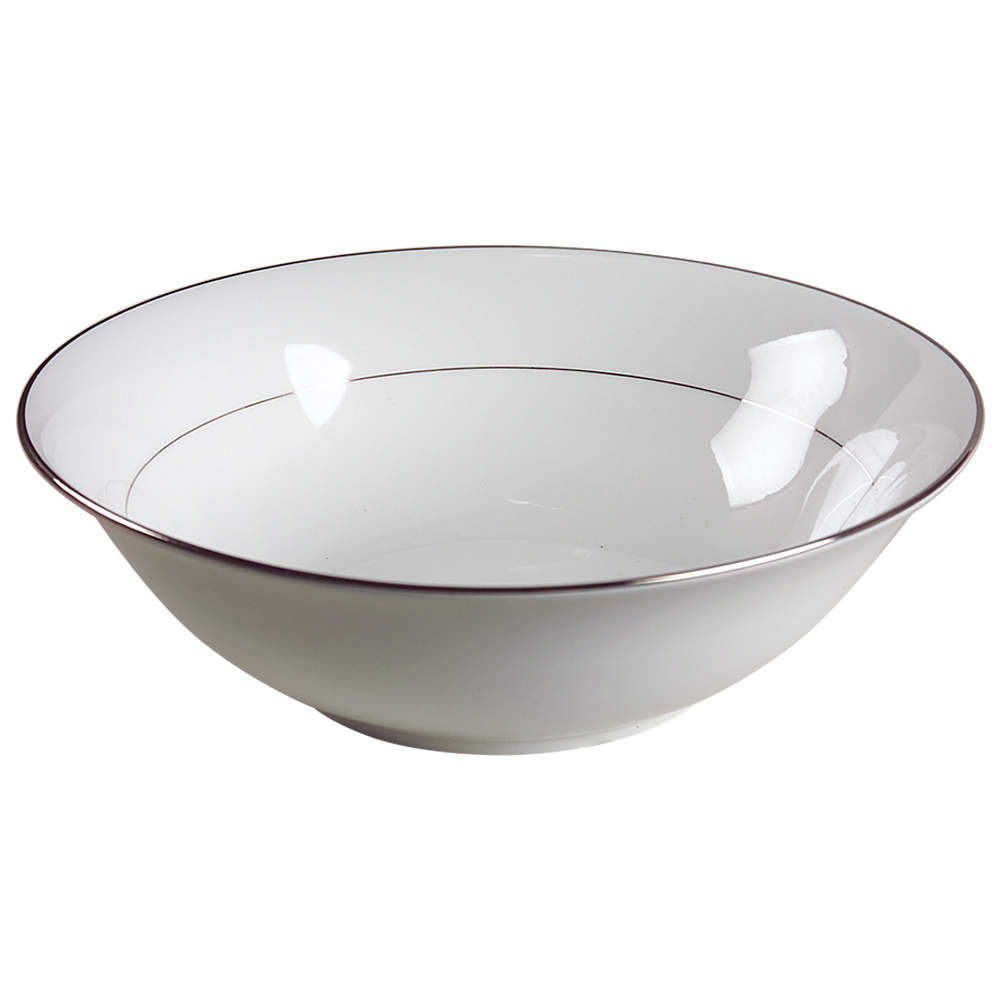 Platinum Band 9" Round Vegetable Bowl by JCPenney-1