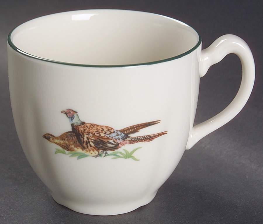 Brookshire ("England 1883" Stamp) Flat Cup by Johnson Brothers-1