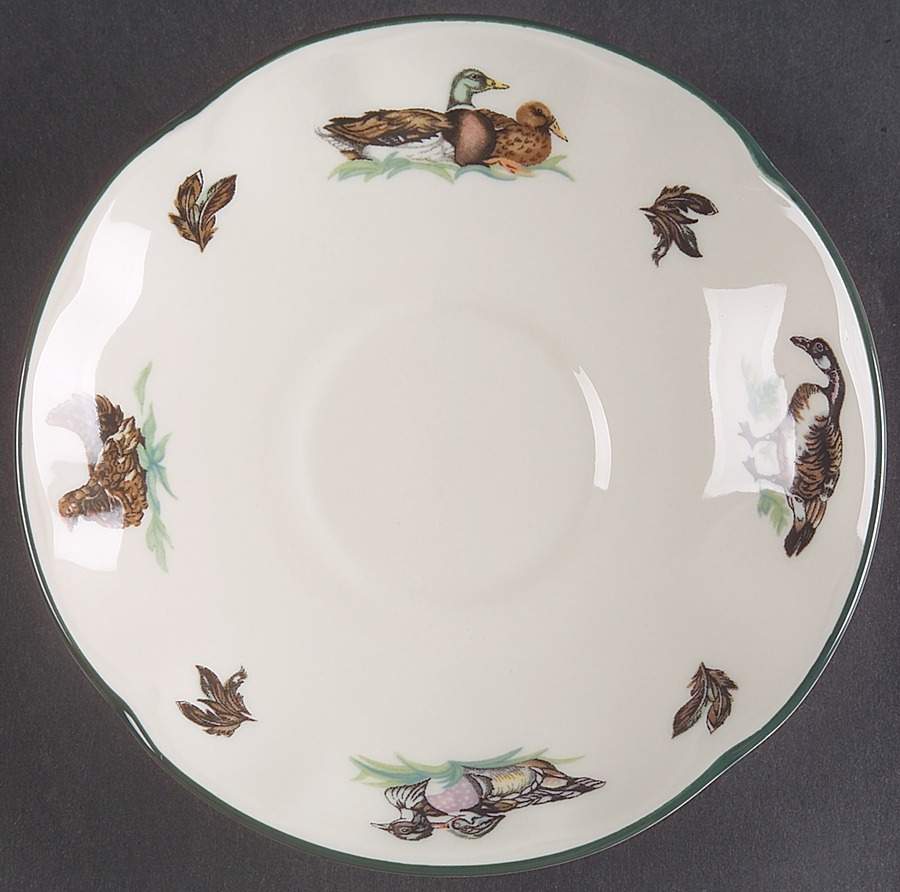 Brookshire ("England 1883" Stamp) Saucer by Johnson Brothers-1