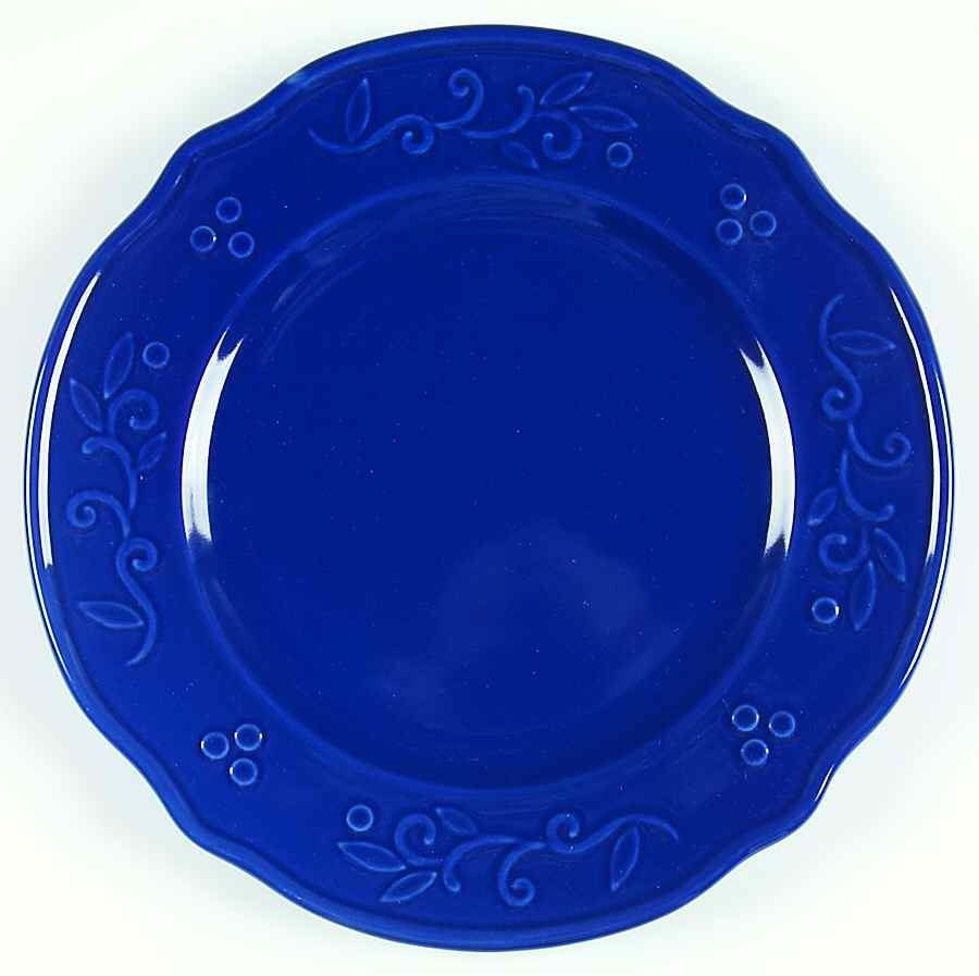 Bella Blue Dinner Plate by JCPenney-1