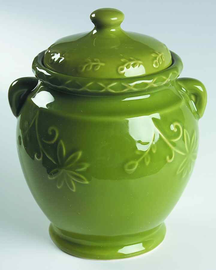 Bella Red Small Canister & Lid by JCPenney-1