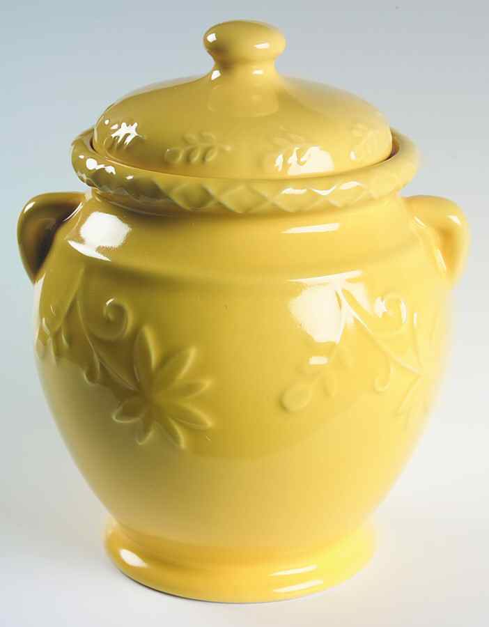 Bella Red Large Canister & Lid by JCPenney-1