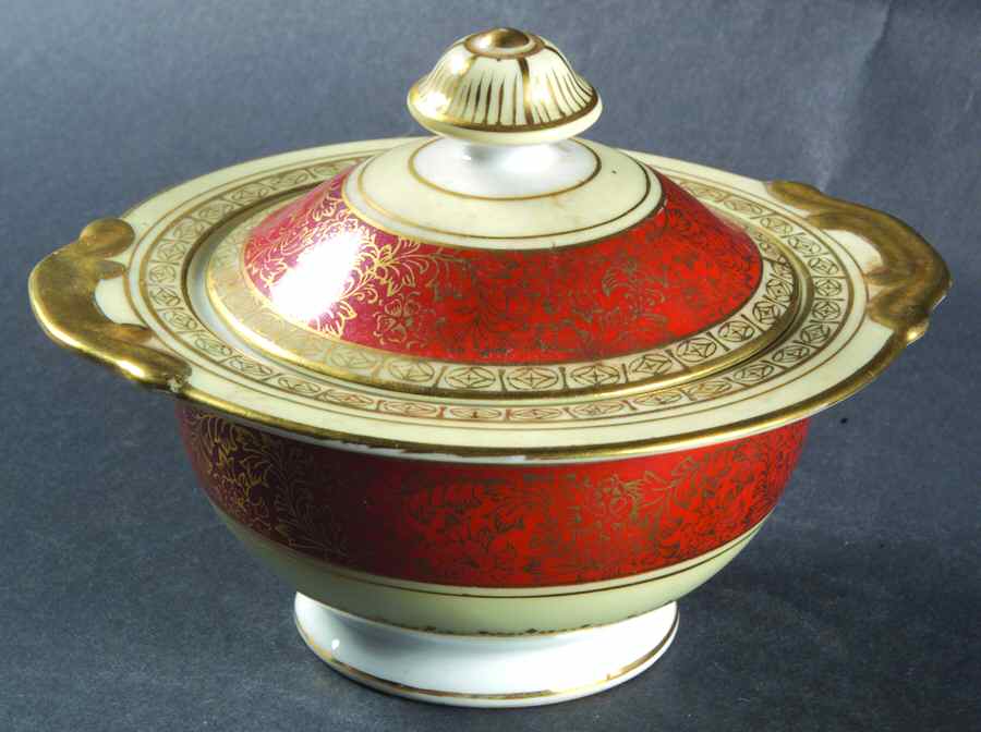 JAP712 Sugar Bowl & Lid by Japan-1