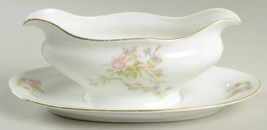 3766 Gravy Boat with Attached Underplate by Jaeger-1