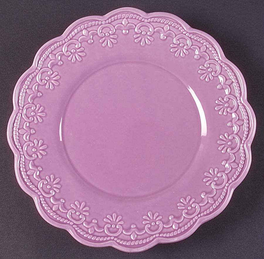 Lace Lilac Salad Plate by JCPenney-1