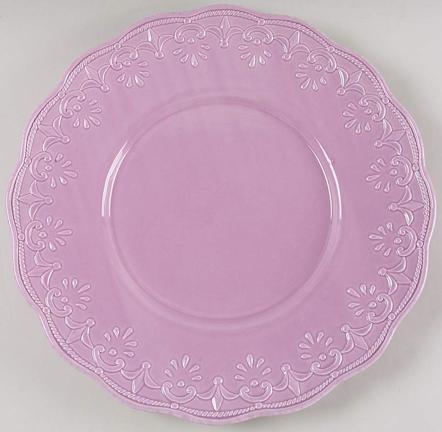 Lace Lilac Service Plate (Charger) by JCPenney-1