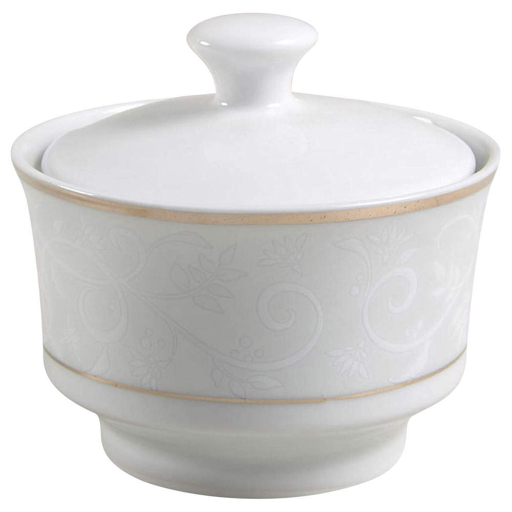 Chambour Silver Sugar Bowl & Lid by JCPenney-1