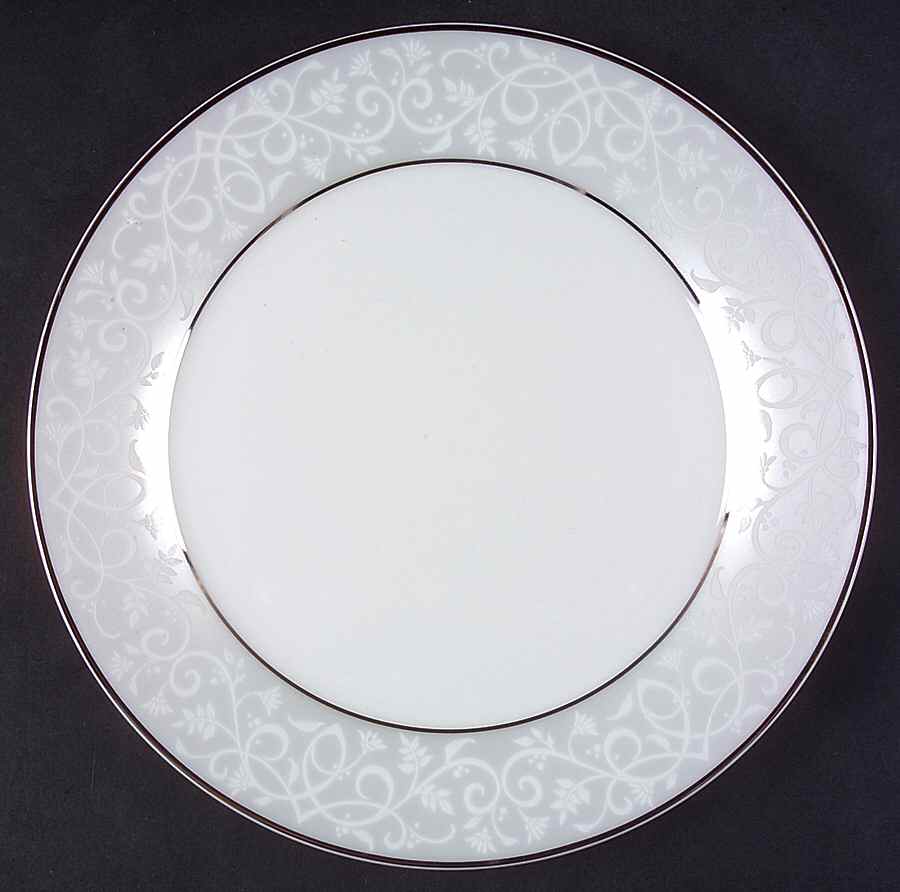 Chambour Silver Dinner Plate by JCPenney-1