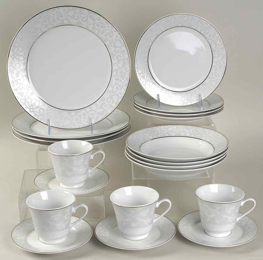 Chambour Silver 20 Piece Set by JCPenney-1