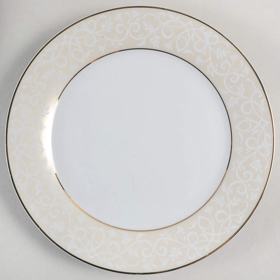 Chambour Gold Dinner Plate by JCPenney-1