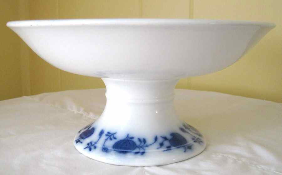 Holland (Smooth) Round Compote (Height X Width) by Johnson Brothers-1