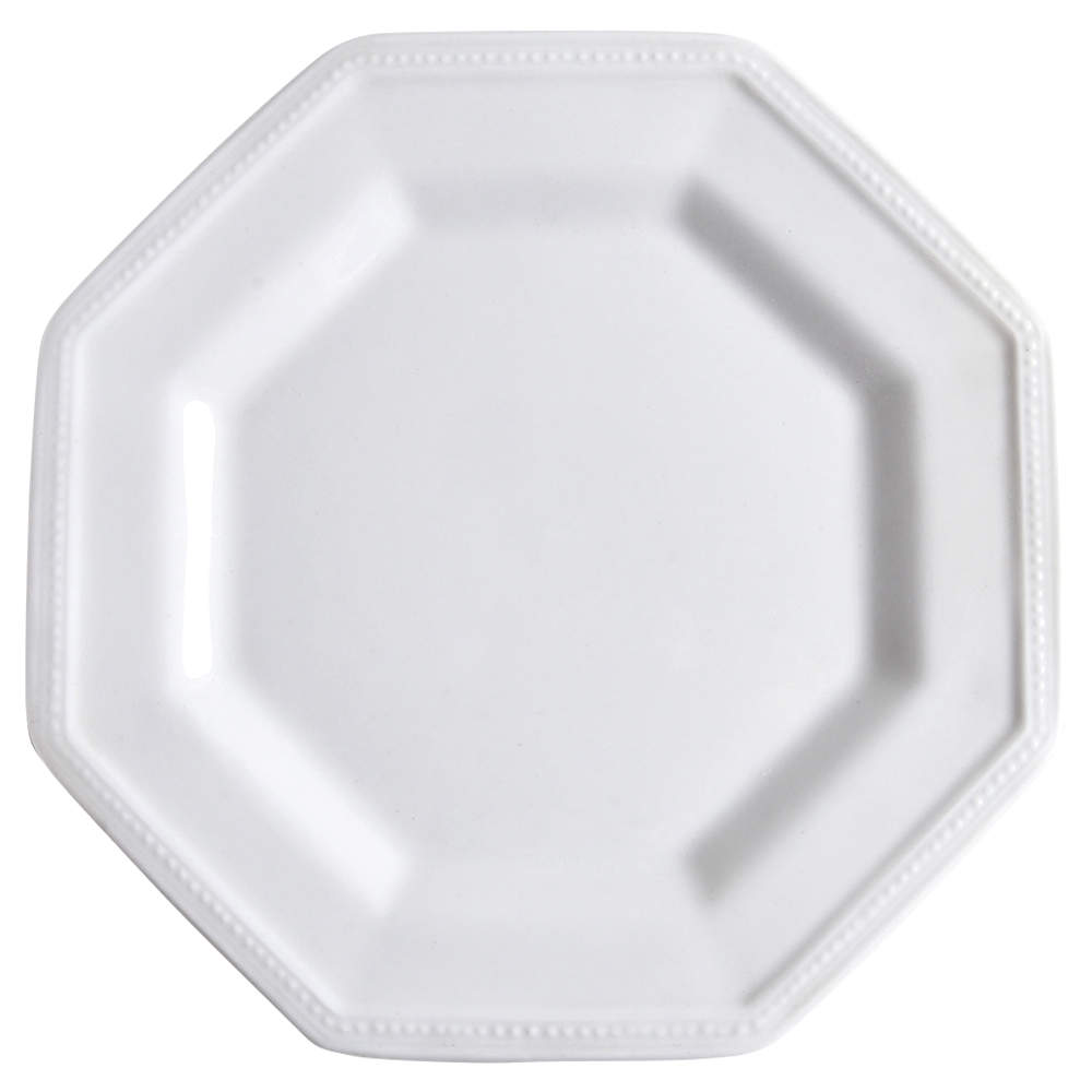 Heritage White ("England 1883"Stamp, Made In China) Bread & Butter Plate by Johnson Brothers-1