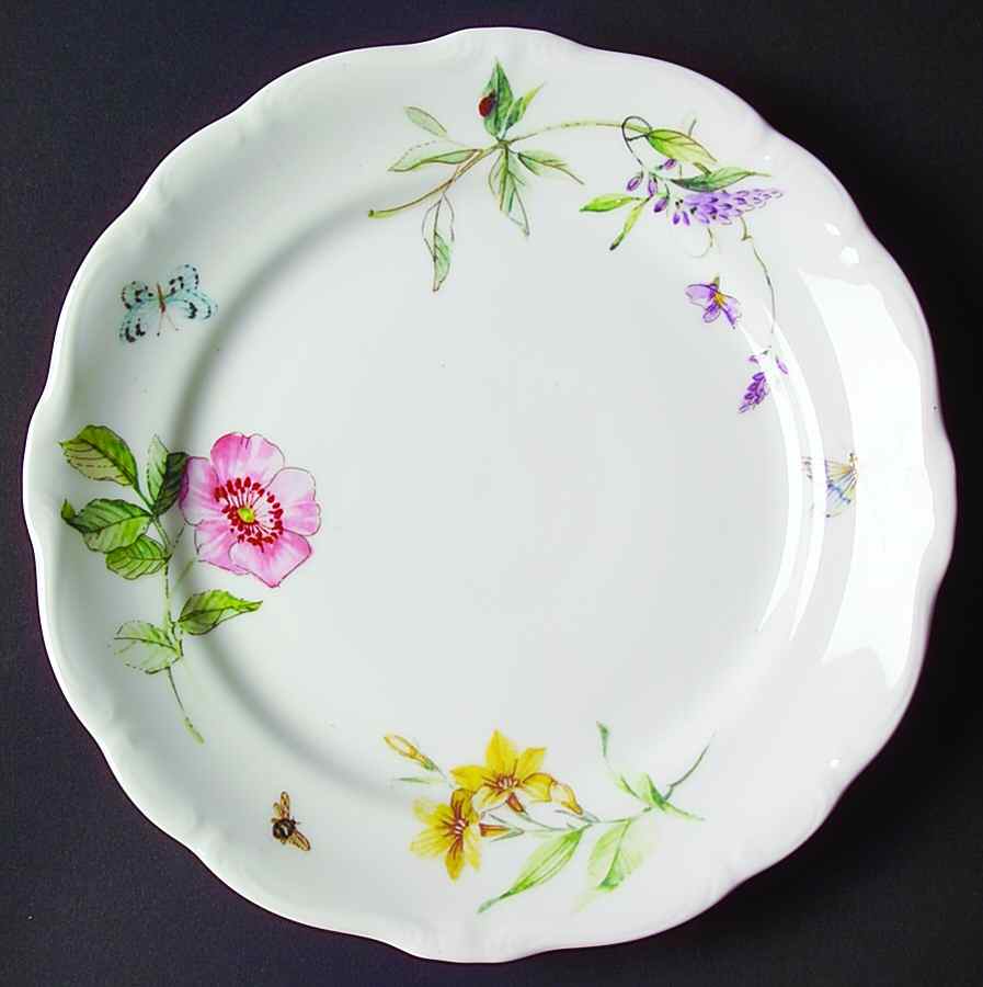 Secret Meadow Salad Plate by Johann Haviland-1