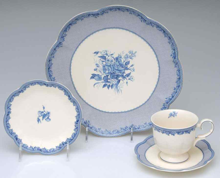Victorian Rose 4 Piece Set by Johann Haviland-1
