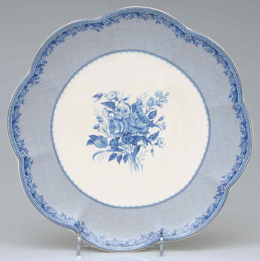 Victorian Rose Dinner Plate by Johann Haviland-1