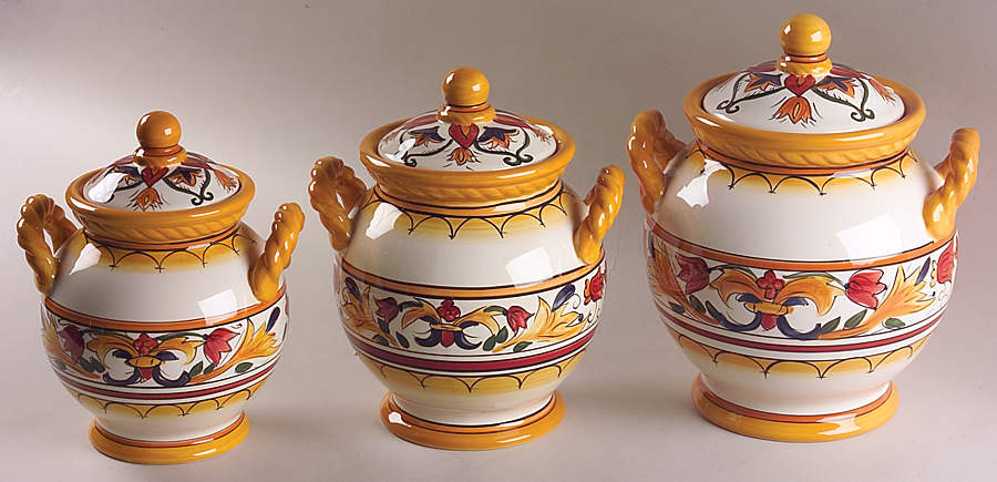 Villa Ancona (3 Piece) Canister Set (Box Set) by JCPenney-1
