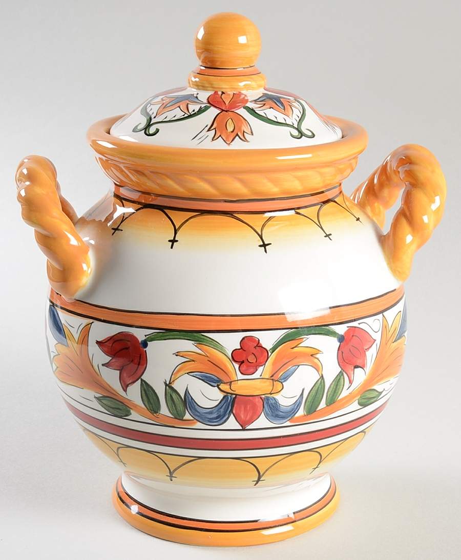Villa Ancona Small Canister & Lid by JCPenney-1