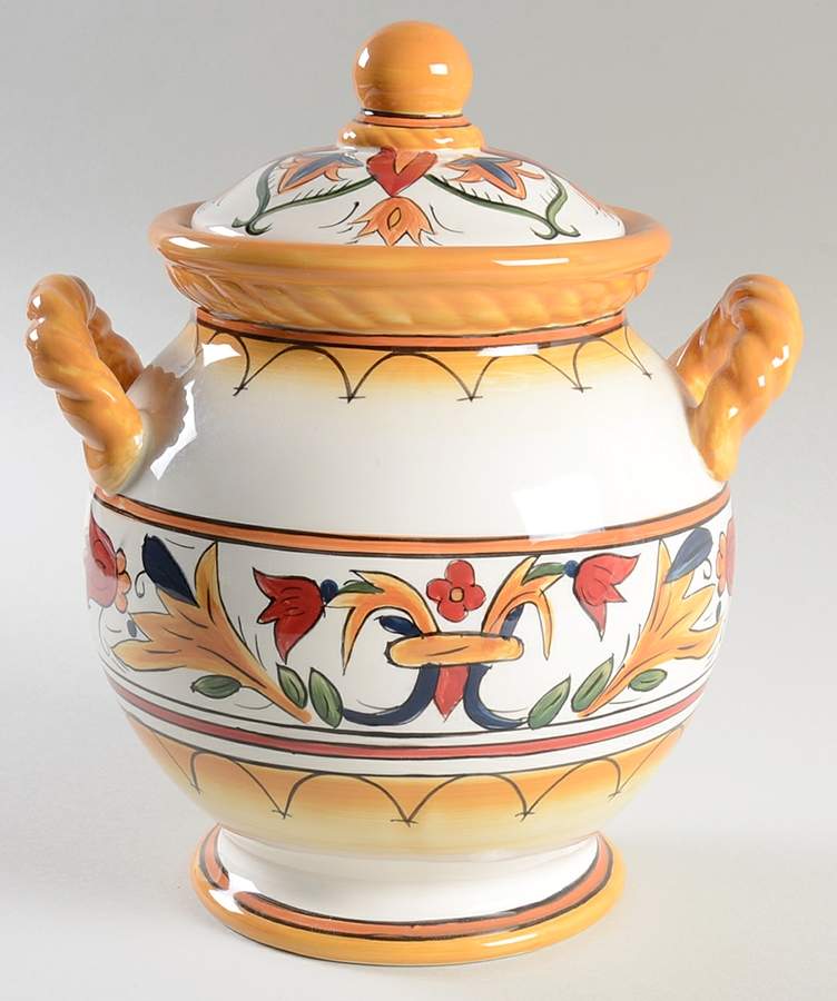 Villa Ancona Medium Canister & Lid by JCPenney-1
