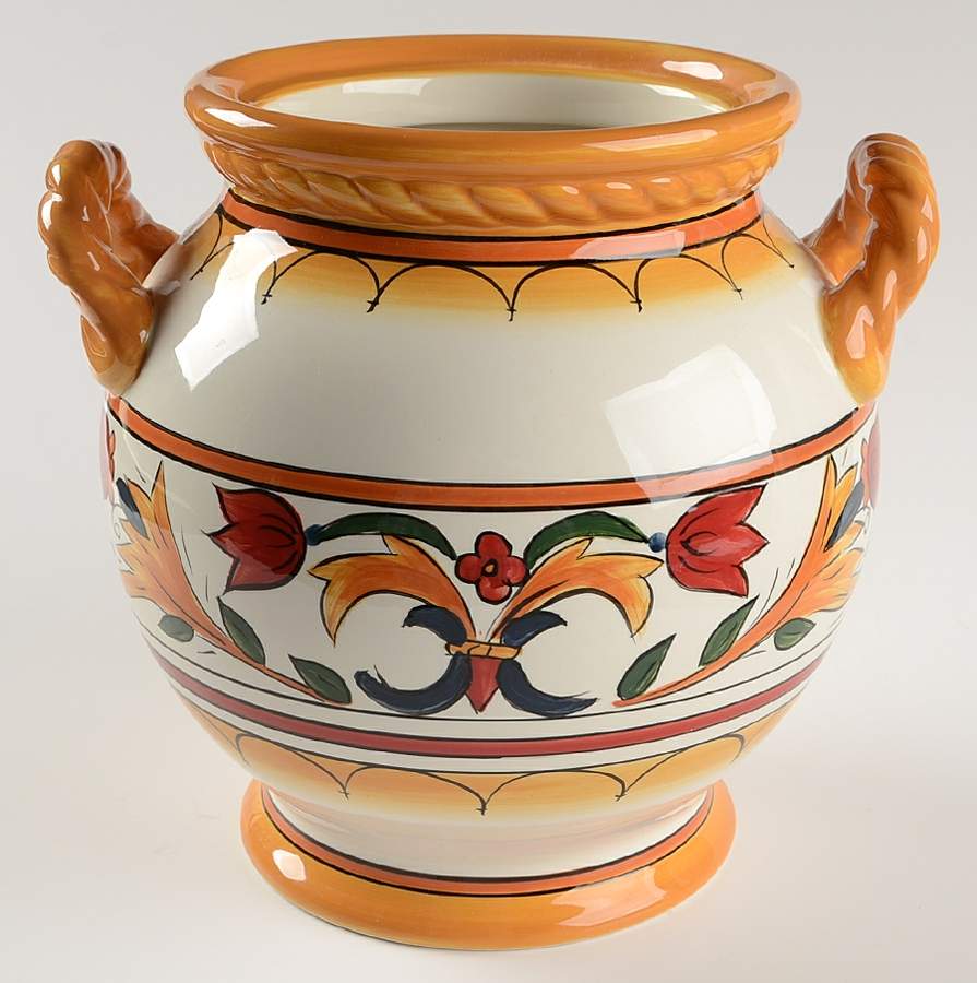 Villa Ancona Large Canister No Lid by JCPenney-1