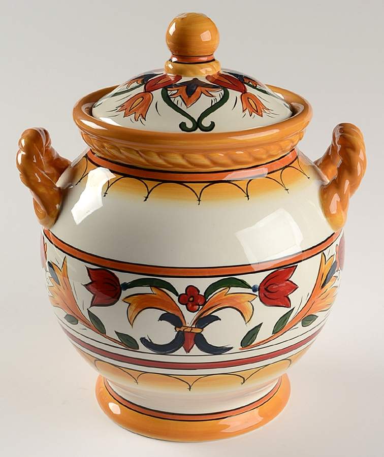 Villa Ancona Large Canister & Lid by JCPenney-1