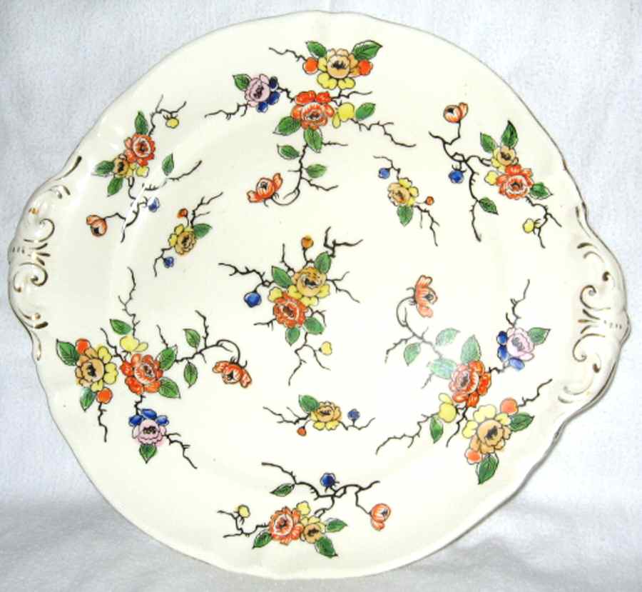 JAP730 Handled Cake Plate by Japan-1