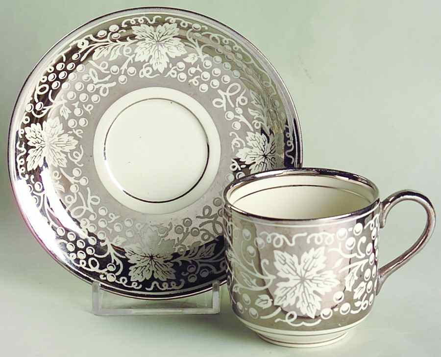 Concord Flat Demitasse Cup & Saucer Set by Johnson Brothers-1