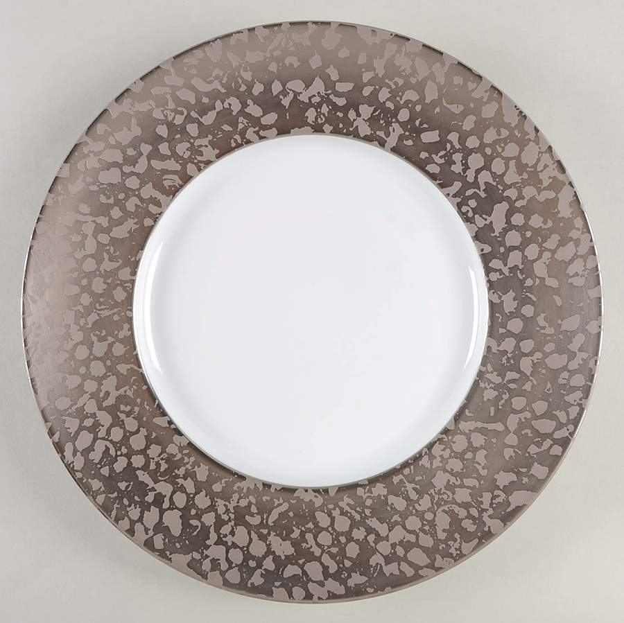 Big Bang Platinum Dinner Plate by Jaune de Chrome-1
