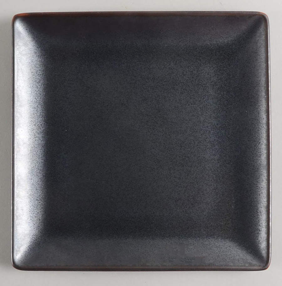 Bora Bora Square Dessert Plate by Jaune de Chrome-1
